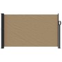 Toldo lateral retráctil gris taupe 120x500 cm de , Sombrillas - Ref: Foro24-4004409, Precio: 102,27 €, Descuento: %
