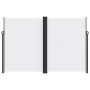 Toldo lateral retráctil blanco 220x600 cm de , Sombrillas - Ref: Foro24-4004676, Precio: 160,25 €, Descuento: %