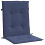 Cojines para silla con respaldo bajo 6 uds tela azul marino de , Cojines para sillas y sofás - Ref: Foro24-378682, Precio: 65...