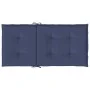 Cojines para silla con respaldo bajo 6 uds tela azul marino de , Cojines para sillas y sofás - Ref: Foro24-378682, Precio: 65...