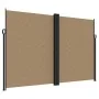 Toldo lateral retráctil gris taupe 220x1000 cm de , Sombrillas - Ref: Foro24-4004784, Precio: 178,62 €, Descuento: %