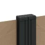 Toldo lateral retráctil gris taupe 220x1000 cm de , Sombrillas - Ref: Foro24-4004784, Precio: 178,62 €, Descuento: %