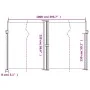 Toldo lateral retráctil gris taupe 220x1000 cm de , Sombrillas - Ref: Foro24-4004784, Precio: 178,62 €, Descuento: %