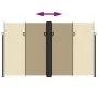 Toldo lateral retráctil beige 200x1000 cm de , Sombrillas - Ref: Foro24-4004765, Precio: 170,21 €, Descuento: %