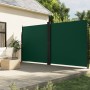 Toldo lateral retráctil verde oscuro 220x1200 cm de , Sombrillas - Ref: Foro24-4004875, Precio: 191,24 €, Descuento: %