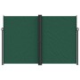Toldo lateral retráctil verde oscuro 220x1200 cm de , Sombrillas - Ref: Foro24-4004875, Precio: 191,24 €, Descuento: %