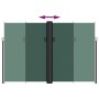 Toldo lateral retráctil verde oscuro 220x1200 cm de , Sombrillas - Ref: Foro24-4004875, Precio: 191,24 €, Descuento: %