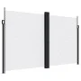 Toldo lateral retráctil blanco 200x1200 cm de , Sombrillas - Ref: Foro24-4004856, Precio: 168,95 €, Descuento: %