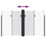 Toldo lateral retráctil blanco 200x1200 cm de , Sombrillas - Ref: Foro24-4004856, Precio: 172,34 €, Descuento: %