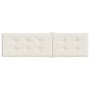 Cojín para tumbona tela crema melange (75+105)x50x3 cm de , Cojines para sillas y sofás - Ref: Foro24-4002489, Precio: 35,79 ...