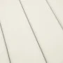 Cojín para tumbona tela crema melange 200x60x4 cm de , Cojines para sillas y sofás - Ref: Foro24-4002511, Precio: 45,25 €, De...