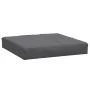 Cojín para sofá palets tela gris antracita melange 60x60x10 cm de , Cojines para sillas y sofás - Ref: Foro24-4002662, Precio...