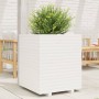 Jardinera madera maciza de pino blanco 60x60x72 cm de , Maceteros y jardineras - Ref: Foro24-3282615, Precio: 221,58 €, Descu...
