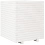 Jardinera madera maciza de pino blanco 60x60x72 cm de , Maceteros y jardineras - Ref: Foro24-3282615, Precio: 221,58 €, Descu...