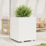 Jardinera madera maciza de pino blanco 60x60x72 cm de , Maceteros y jardineras - Ref: Foro24-3282615, Precio: 221,58 €, Descu...