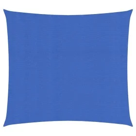 Toldo de vela cuadrado HDPE azul 160 g/m² 4x4 m de , Sombrillas - Ref: Foro24-311496, Precio: 38,83 €, Descuento: %