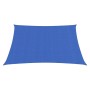 Toldo de vela cuadrado HDPE azul 160 g/m² 4x4 m de , Sombrillas - Ref: Foro24-311496, Precio: 39,41 €, Descuento: %