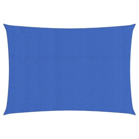 Toldo de vela rectangular HDPE azul 2,5x5 m de , Sombrillas - Ref: Foro24-311511, Precio: 36,06 €, Descuento: %