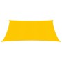 Toldo de vela cuadrado HDPE amarillo 160 g/m² 4x4 m de , Sombrillas - Ref: Foro24-311551, Precio: 39,88 €, Descuento: %