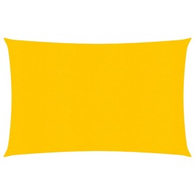 Toldo de vela rectangular HDPE amarillo 160 g/m² 3,5x5 m de , Sombrillas - Ref: Foro24-311572, Precio: 42,73 €, Descuento: %