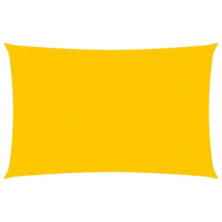Toldo de vela rectangular HDPE amarillo 160 g/m² 3,5x5 m de , Sombrillas - Ref: Foro24-311572, Precio: 42,73 €, Descuento: %