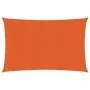 Toldo de vela rectangular HDPE naranja 160 g/m² 4x5 m de , Sombrillas - Ref: Foro24-311683, Precio: 45,63 €, Descuento: %