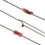 Cuerda de vientos con tiras reflectantes y tensores 50 m 3 mm de , Accesorios para tiendas de campaña - Ref: Foro24-4008118, ...