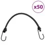 Cuerdas elásticas con tiras reflectantes y ganchos 50 uds 46 cm de , Accesorios para tiendas de campaña - Ref: Foro24-4008147...