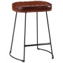 Taburetes de bar 2 uds marrón oscuro 40x29,5x53 cm de , Taburetes de cocina - Ref: Foro24-358927, Precio: 59,70 €, Descuento: %