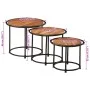 Mesas apilables 3 piezas madera maciza de acacia by , Side tables - Ref: Foro24-358931, Price: 114,05 €, Discount: %