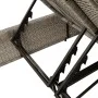 Tumbona doble con cojines ratán sintético gris claro de , Tumbonas - Ref: Foro24-368184, Precio: 303,67 €, Descuento: %