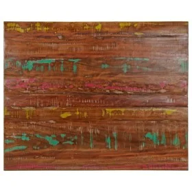 Tablero mesa rectangular madera maciza reciclada 90x80x2,5 cm de , Tableros para mesas - Ref: Foro24-371080, Precio: 91,75 €,...
