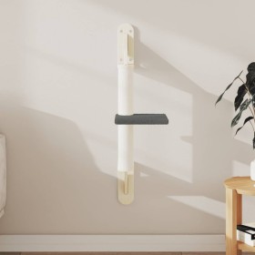Árbol rascador para gatos de pared gris oscuro 85,5 cm de , Mobiliario para gatos - Ref: Foro24-172394, Precio: 25,74 €, Desc...