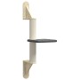 Árbol rascador para gatos de pared gris oscuro 85,5 cm de , Mobiliario para gatos - Ref: Foro24-172394, Precio: 25,74 €, Desc...