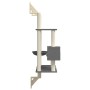 Árbol rascador para gatos de pared gris oscuro 153 cm de , Mobiliario para gatos - Ref: Foro24-172406, Precio: 77,60 €, Descu...
