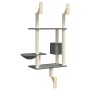 Árbol rascador para gatos de pared gris oscuro 153 cm de , Mobiliario para gatos - Ref: Foro24-172406, Precio: 77,60 €, Descu...