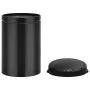 Trash can with automatic sensor 30L black carbon steel by vidaXL, Garbage cans and trash cans - Ref: Foro24-322698, Price: 70...