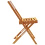 Sillas de jardín plegables 8 uds madera maciza y tela taupe de , Sillas de jardín - Ref: Foro24-3214618, Precio: 317,43 €, De...