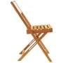 Sillas jardín plegables 6 uds tela madera maciza y tela crema de , Sillas de jardín - Ref: Foro24-3214611, Precio: 223,05 €, ...