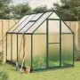 Invernadero con marco base aluminio verde 224x169x202 cm de , Invernaderos - Ref: Foro24-3266324, Precio: 512,70 €, Descuento: %
