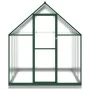 Invernadero con marco base aluminio verde 224x169x202 cm de , Invernaderos - Ref: Foro24-3266324, Precio: 512,70 €, Descuento: %