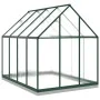 Invernadero con marco base aluminio verde 224x169x202 cm de , Invernaderos - Ref: Foro24-3266324, Precio: 512,70 €, Descuento: %
