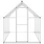 Invernadero con marco base aluminio plateado 334x169x195 cm de , Invernaderos - Ref: Foro24-3266326, Precio: 545,44 €, Descue...