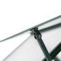 Invernadero con marco base aluminio verde 334x169x202 cm de , Invernaderos - Ref: Foro24-3266330, Precio: 629,91 €, Descuento: %