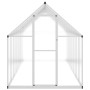 Invernadero con marco base aluminio plateado 445x169x195 cm de , Invernaderos - Ref: Foro24-3266332, Precio: 622,84 €, Descue...