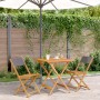 Juego de bistro de 3 piezas tela y madera maciza antracita de , Conjuntos de jardín - Ref: Foro24-3281869, Precio: 145,50 €, ...