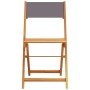 Juego de bistro de 3 piezas tela y madera maciza antracita de , Conjuntos de jardín - Ref: Foro24-3281869, Precio: 145,50 €, ...
