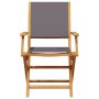 Juego de bistro de 3 piezas tela y madera maciza antracita de , Conjuntos de jardín - Ref: Foro24-3281857, Precio: 174,77 €, ...