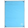 Manta de picnic con piquetas azul 205x155 cm de , Camping y senderismo - Ref: Foro24-4004201, Precio: 14,37 €, Descuento: %
