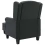 Sillón de masaje con reposapiés tela gris oscuro de vidaXL, Sillones de masaje eléctricos - Ref: Foro24-320162, Precio: 253,4...